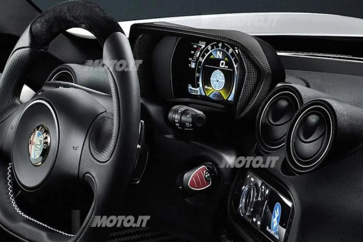 Alfa Romeo 4C: ecco il display TFT della sportiva del Biscione (3)