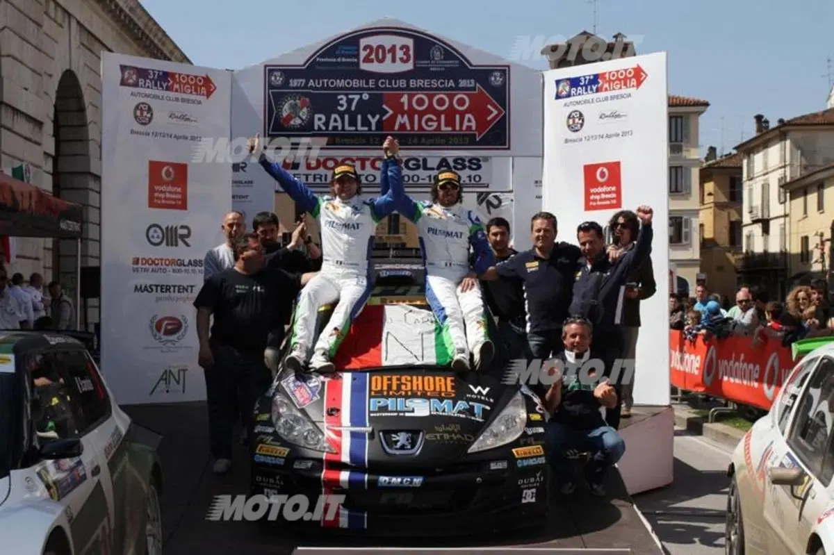 CIR 2013. 1000 Miglia. Vince Perico. Scandola secondo al termine di un Rally rocambolesco (13)