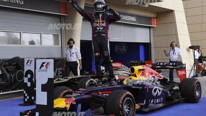 F1 GP Bahrain 2013: vince Vettel