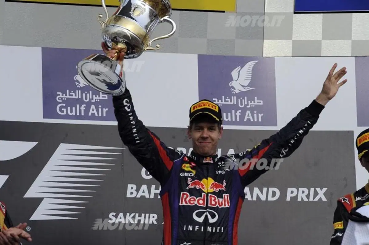 F1 GP Bahrain 2013: vince Vettel (11)