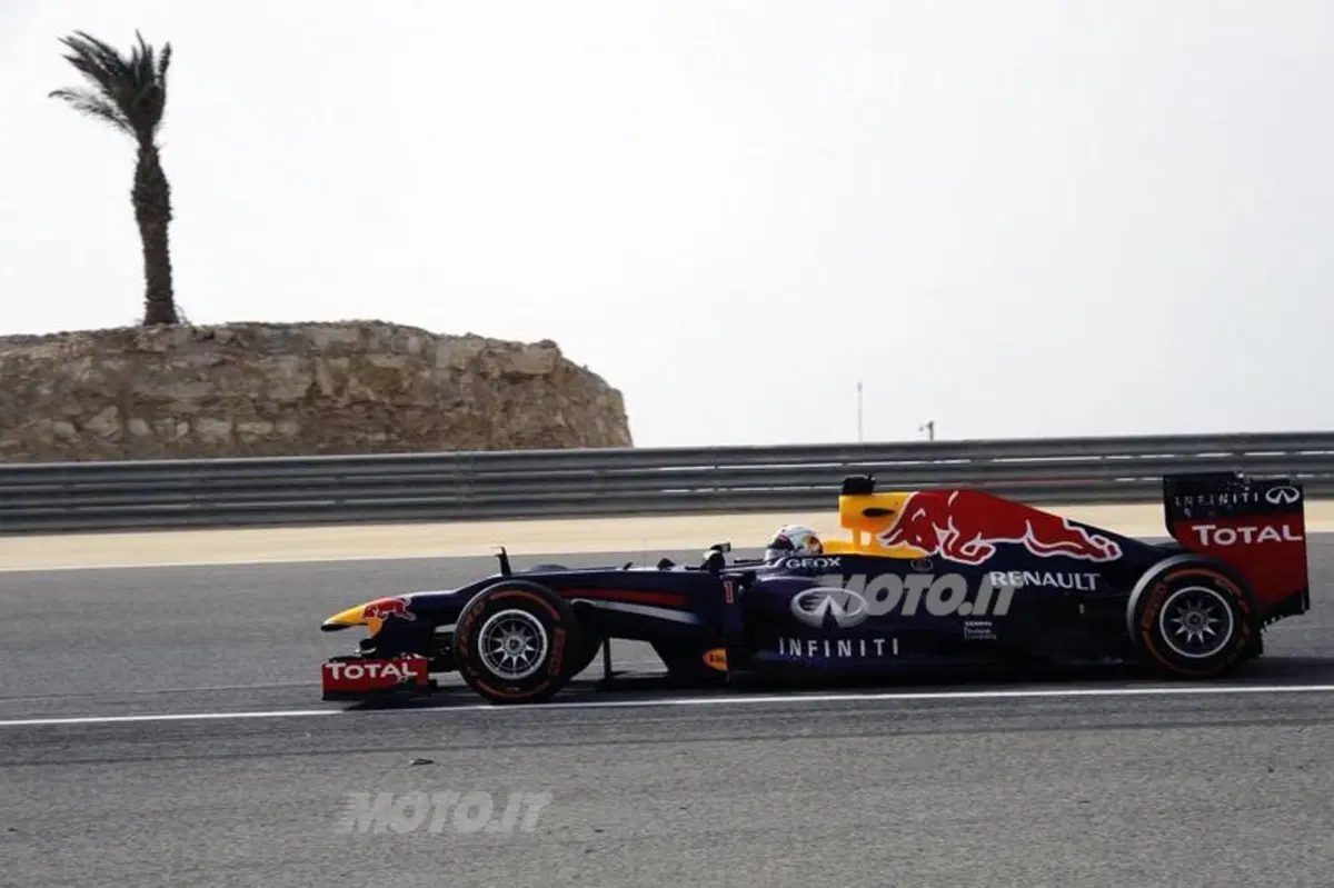 F1 GP Bahrain 2013: vince Vettel (19)