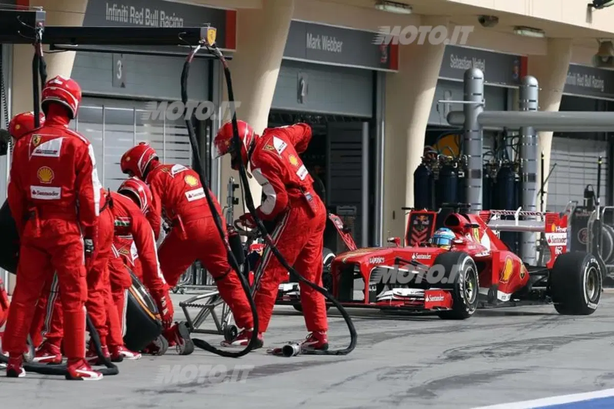 F1 GP Bahrain 2013: vince Vettel (23)