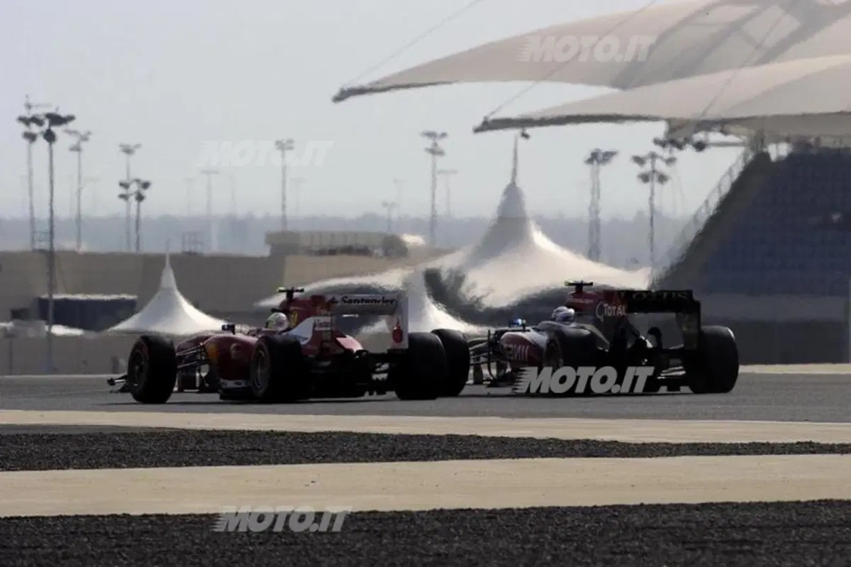 F1 GP Bahrain 2013: vince Vettel (27)
