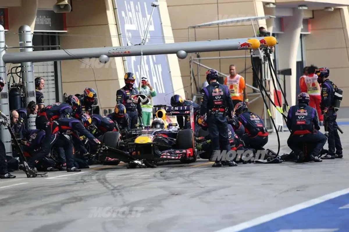F1 GP Bahrain 2013: vince Vettel (28)