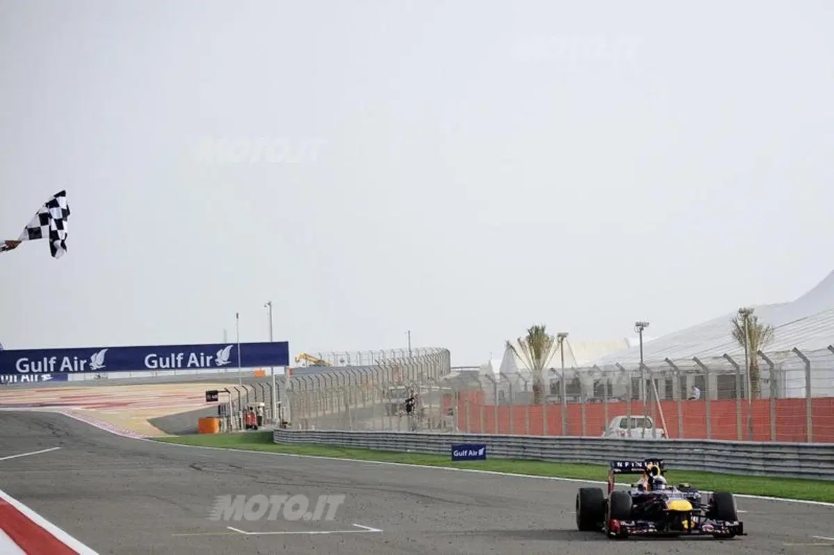 F1 GP Bahrain 2013: vince Vettel (29)