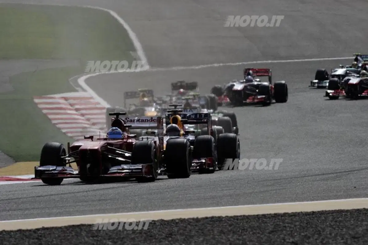 F1 GP Bahrain 2013: vince Vettel (30)
