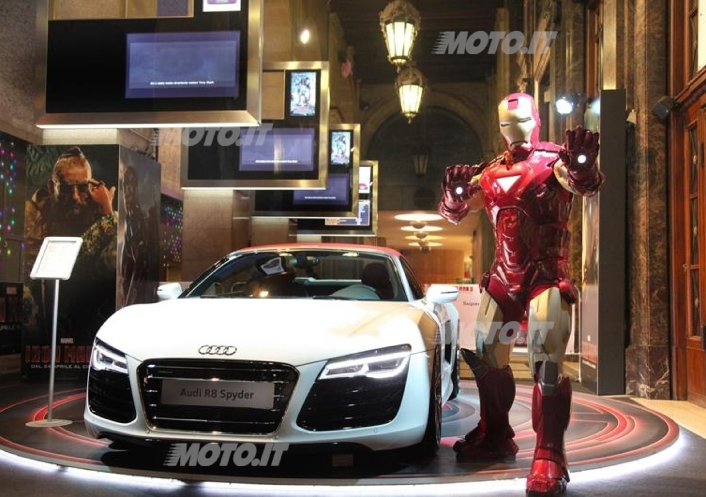 Iron Man 3: dal 24 aprile al cinema con l&#039;Audi R8 e-tron