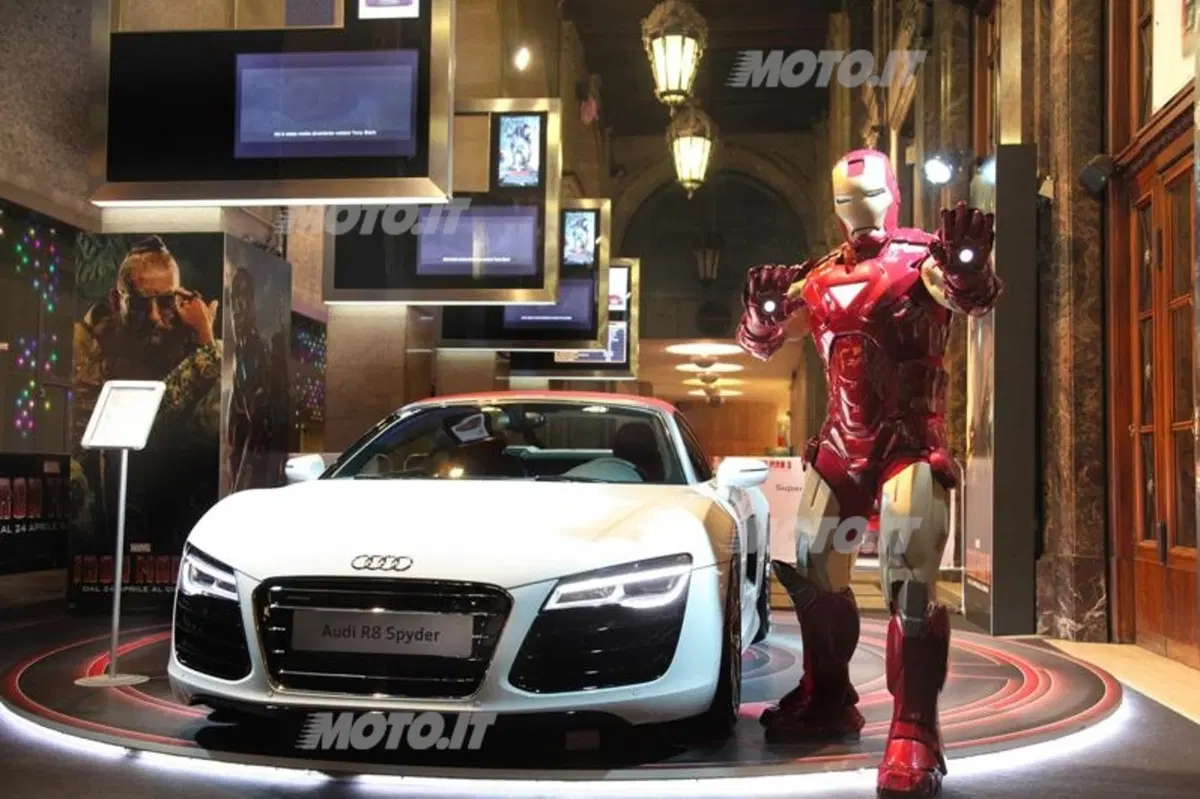Iron Man 3: dal 24 aprile al cinema con l'Audi R8 e-tron