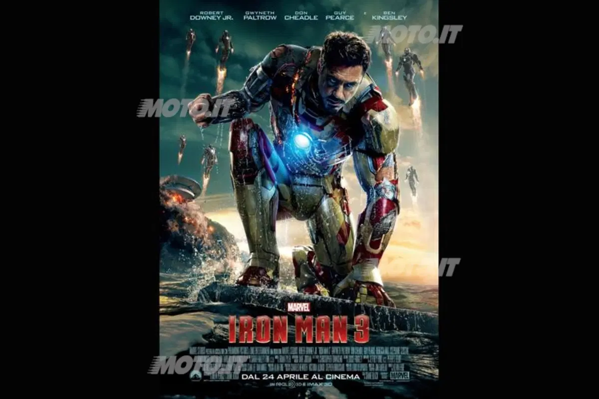 Iron Man 3: dal 24 aprile al cinema con l'Audi R8 e-tron (3)