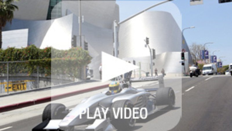 Formula E: il primo prototipo sulle strade di Los Angeles