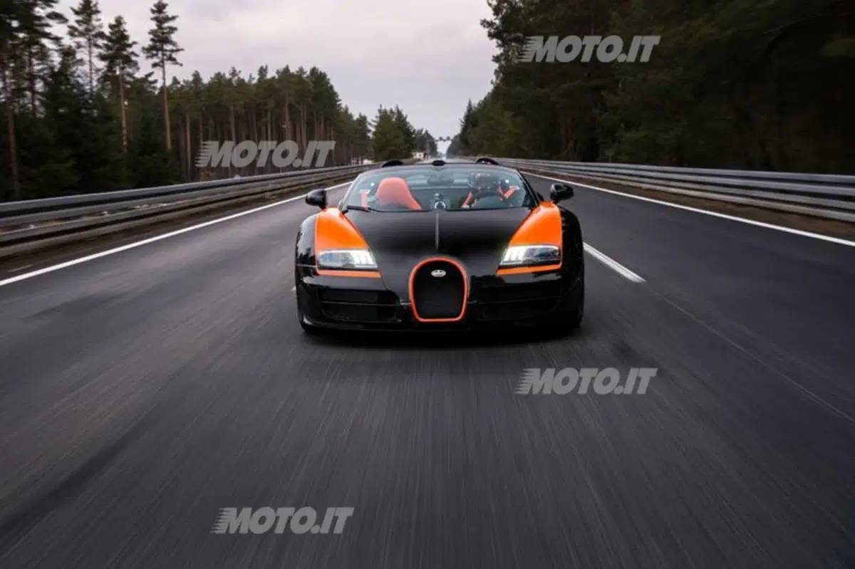 Bugatti Veyron Grand Sport Vitesse World Record Car Edition: in video a 408,84 km/h (8)