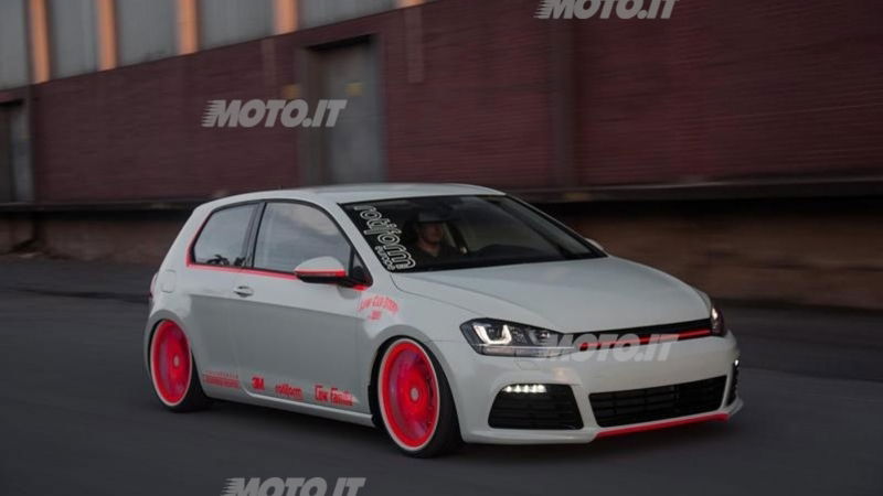 Volkswagen Golf VII Light-Tron: tuning luminoso estremo