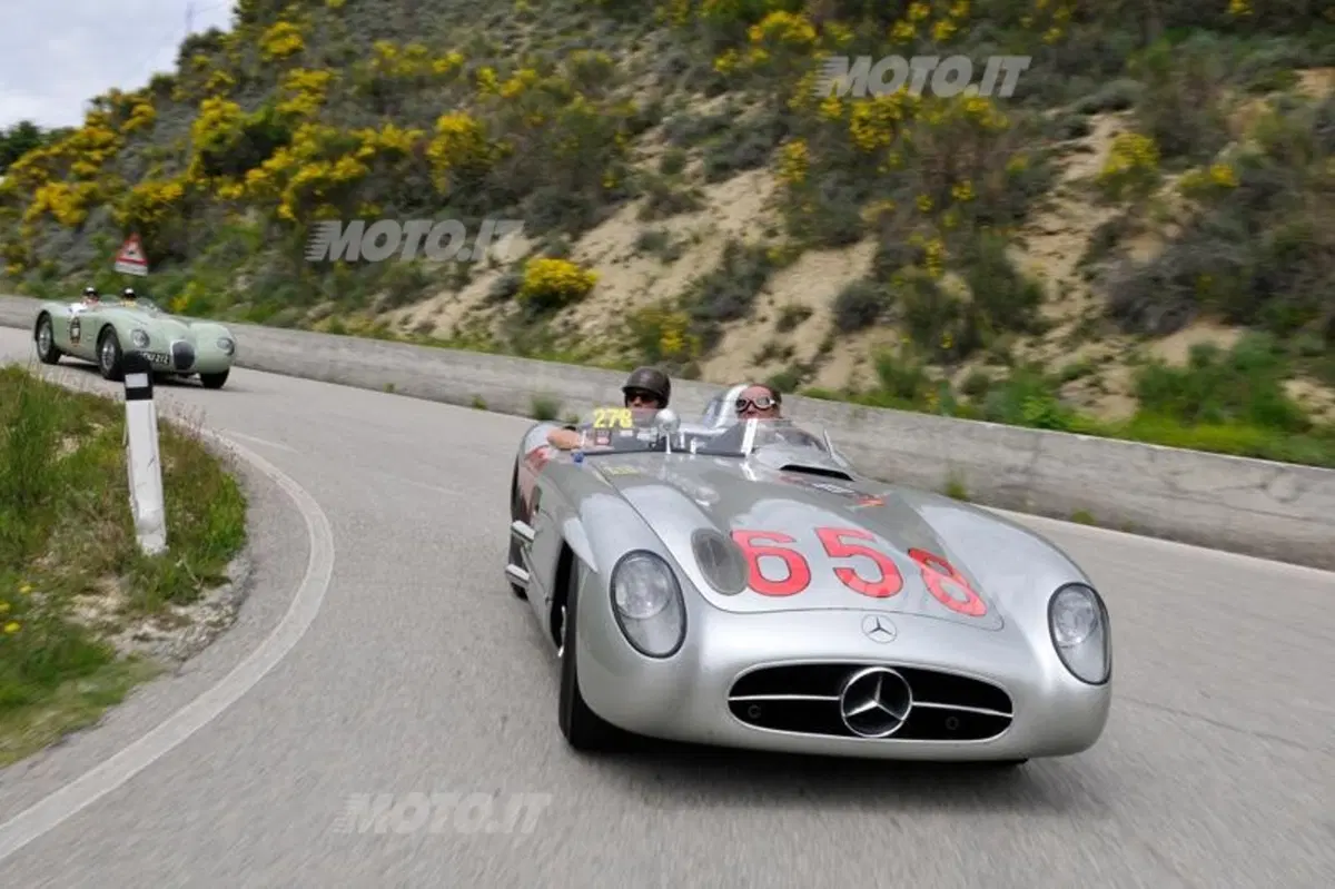 Mercedes alla Mille Miglia 2013