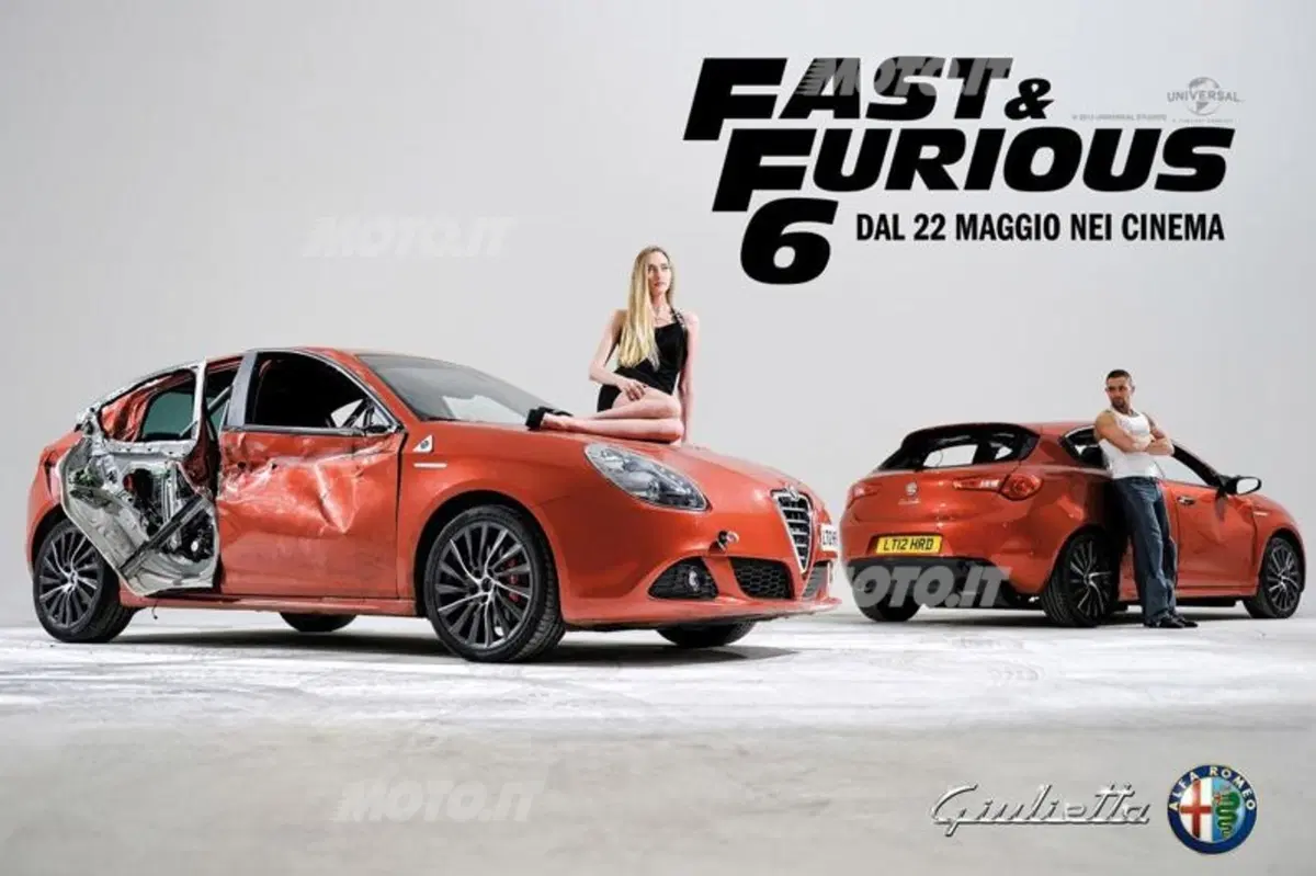 Fast&Furious 6: c’è anche l’Alfa Romeo Giulietta