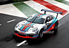 Porsche: colorazione Martini Racing per la 911 GT3 Cup di Loeb