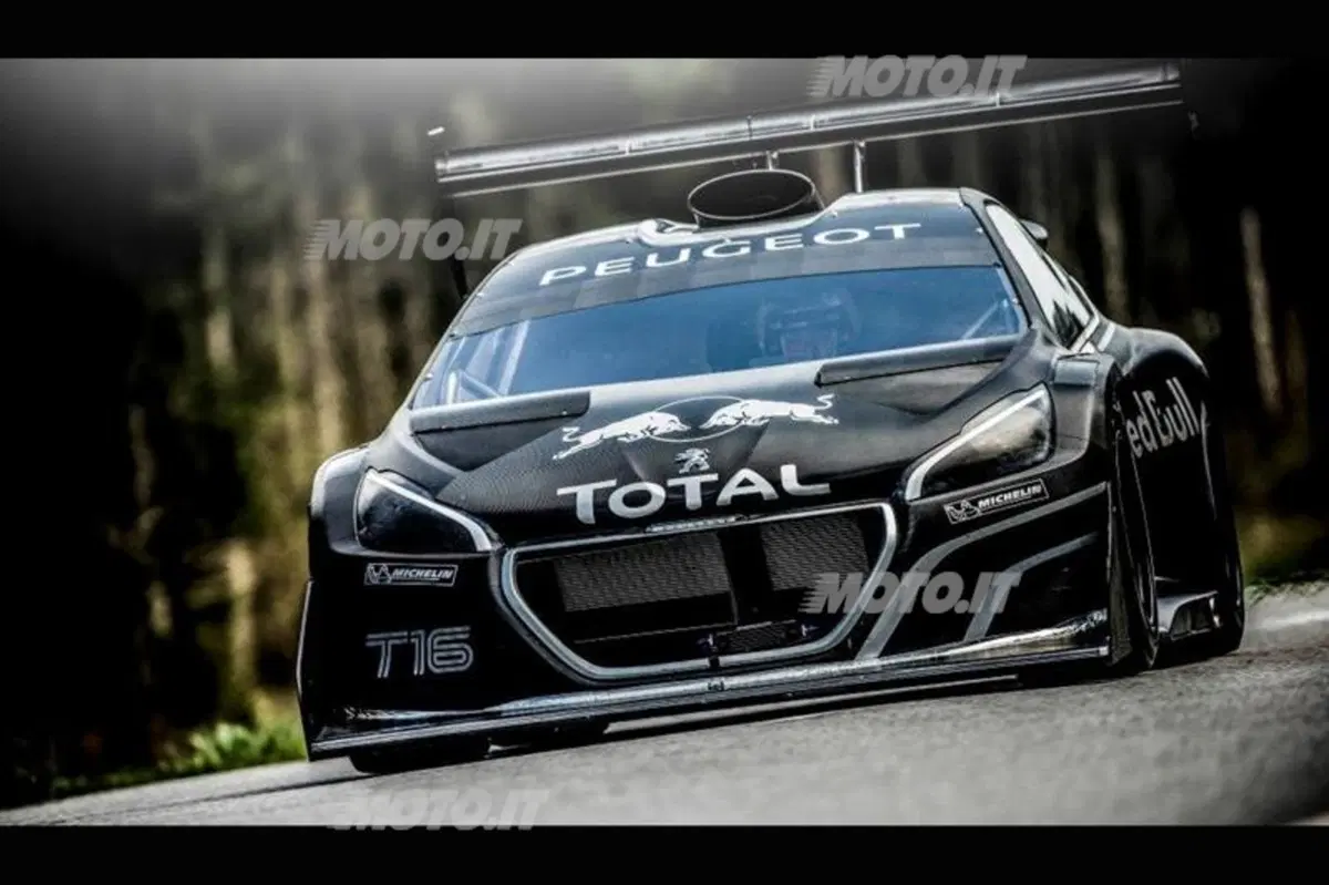 Loeb al volante della Peugeot 208 T16 Pikes Peak: «Non ho mai guidato nulla di così veloce» (2)
