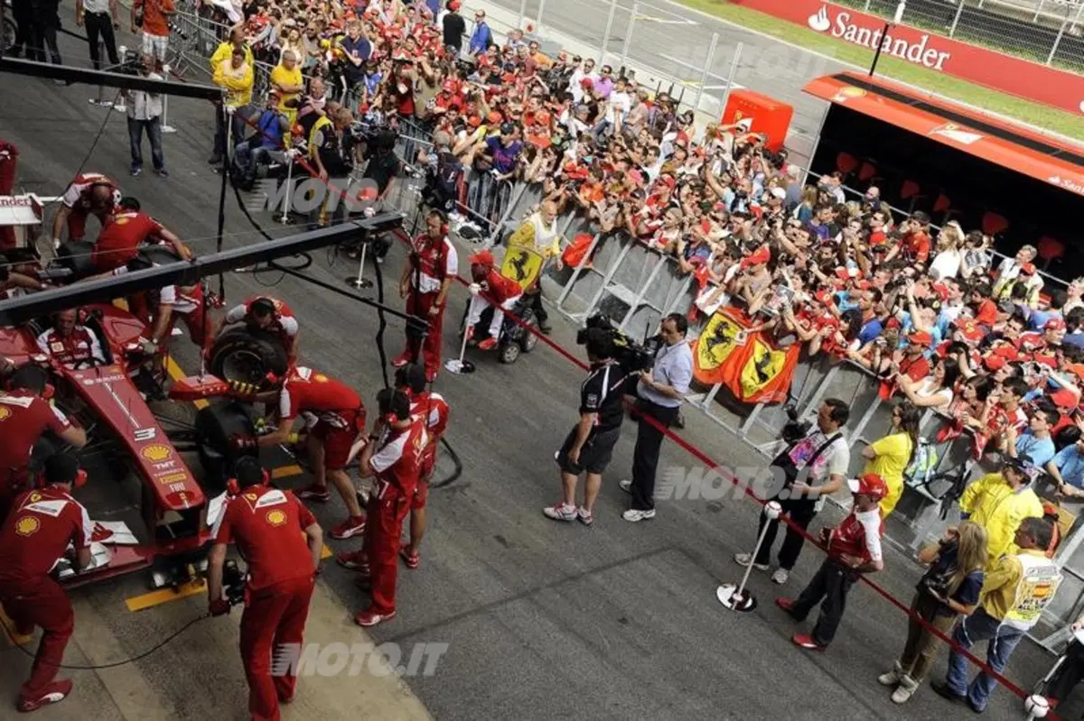 F1 GP Spagna: Vettel comanda la seconda sessione di libere