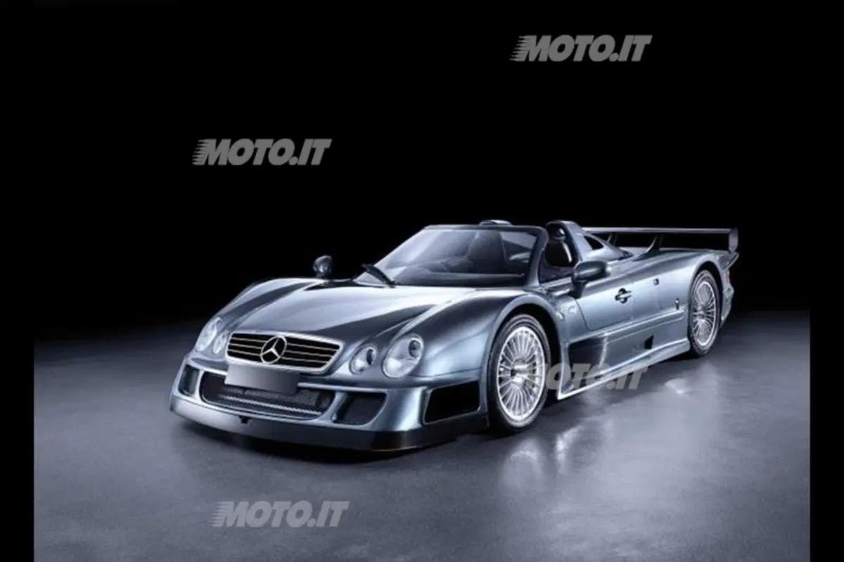 All’asta una rarissima Mercedes GTR Roadster da corsa