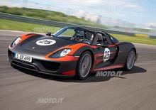 Porsche 918 Spyder: i dati ufficiali