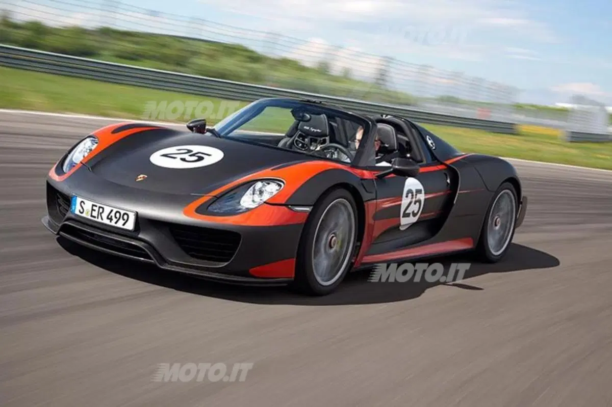 Porsche 918 Spyder: i dati ufficiali