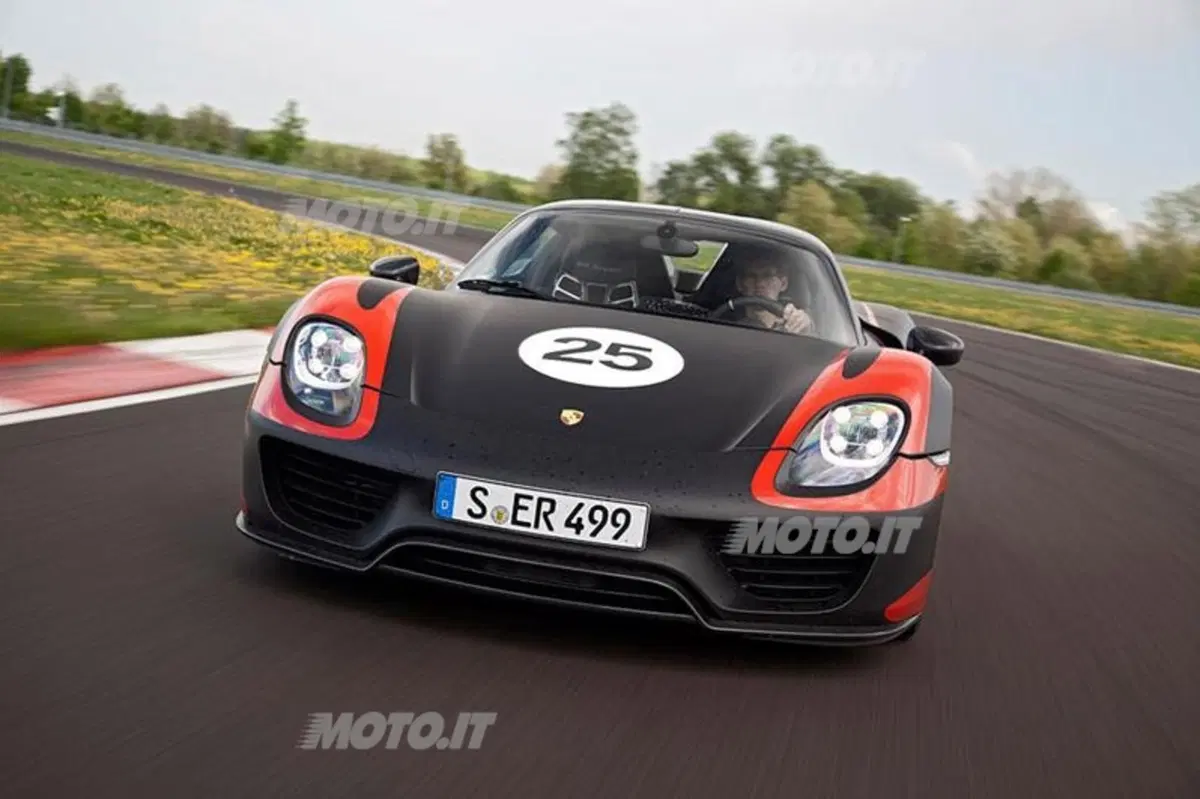 Porsche 918 Spyder: i dati ufficiali (4)