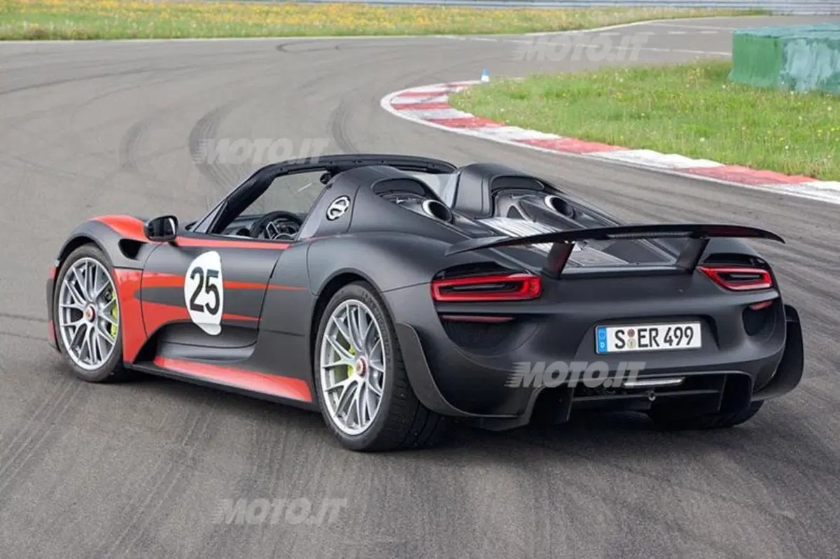 Porsche 918 Spyder: i dati ufficiali (6)