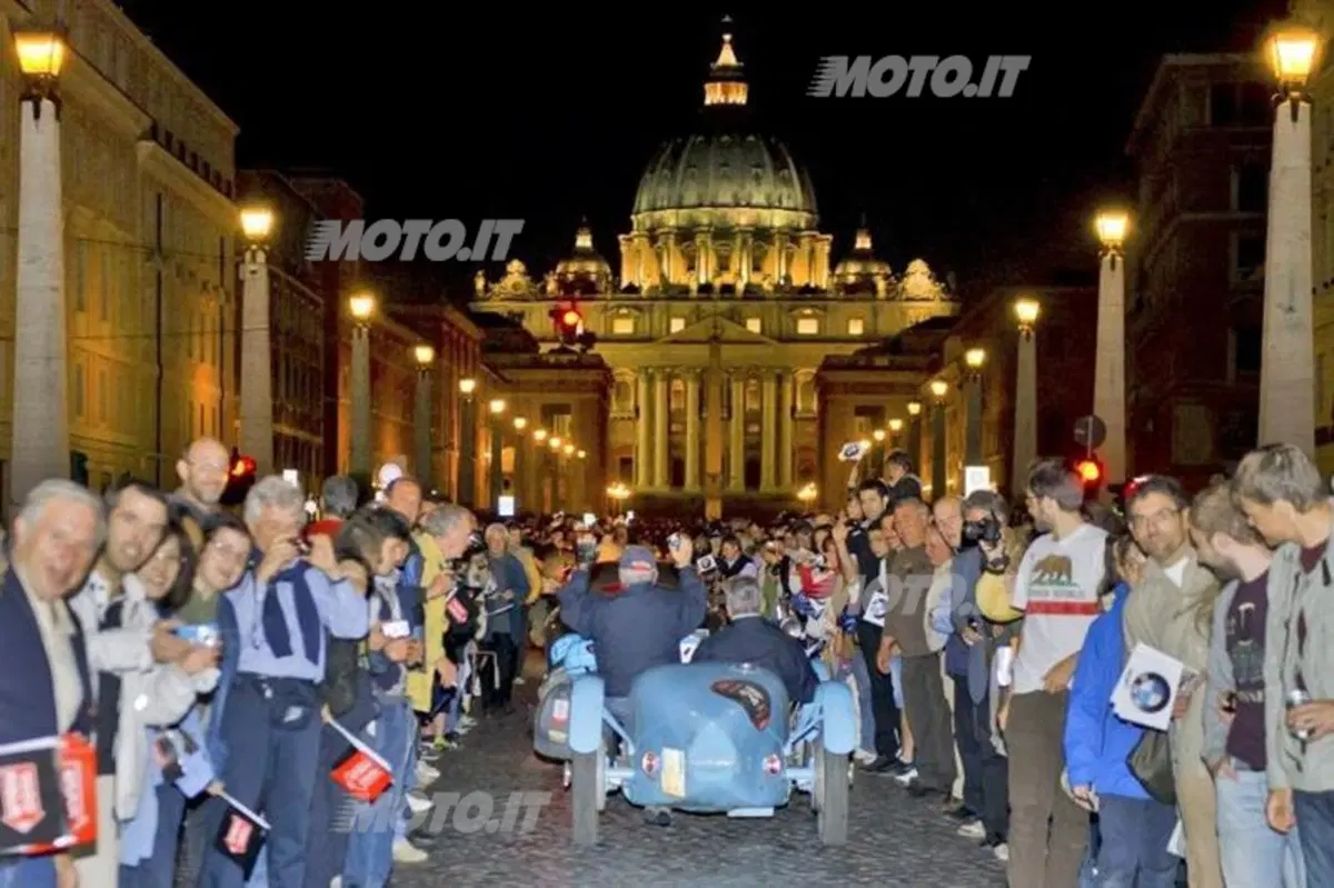 Mille Miglia 2013: la Freccia Rossa è giunta a Roma (2)