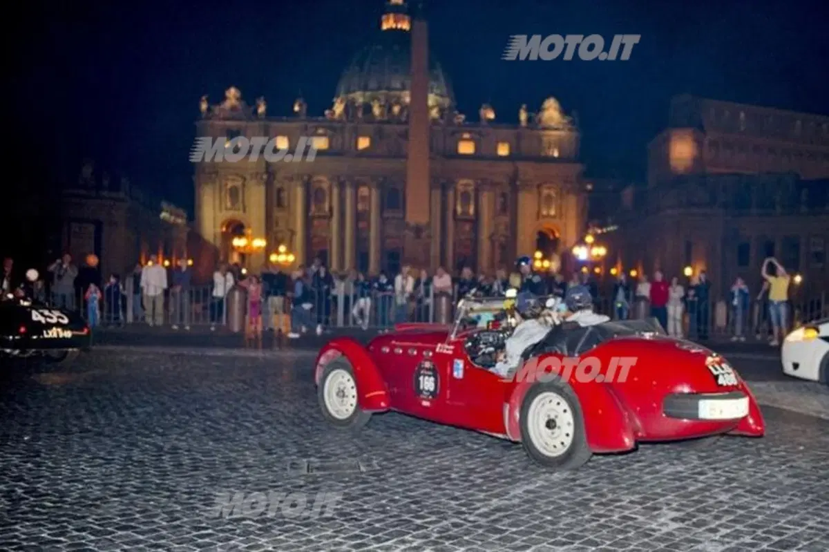 Mille Miglia 2013: la Freccia Rossa è giunta a Roma (3)