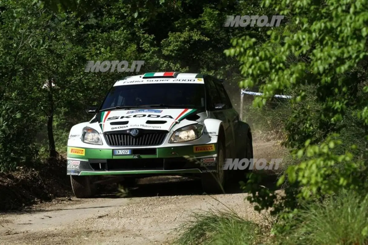 CIR 2013. Umberto Scandola e Guido D’Amore (Skoda Fabia S2000) vincono il Rally Adriatico