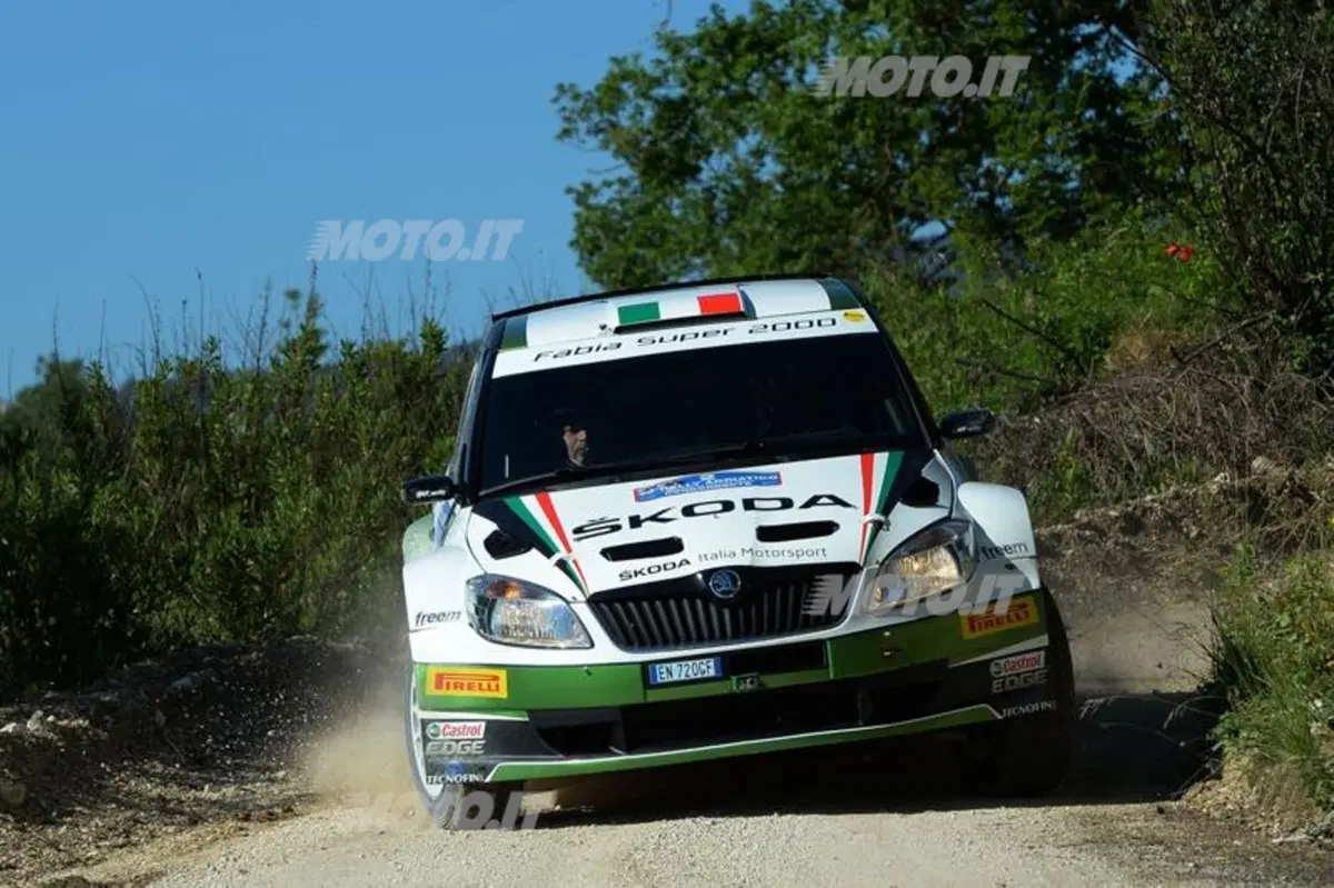 CIR 2013. Umberto Scandola e Guido D’Amore (Skoda Fabia S2000) vincono il Rally Adriatico (14)