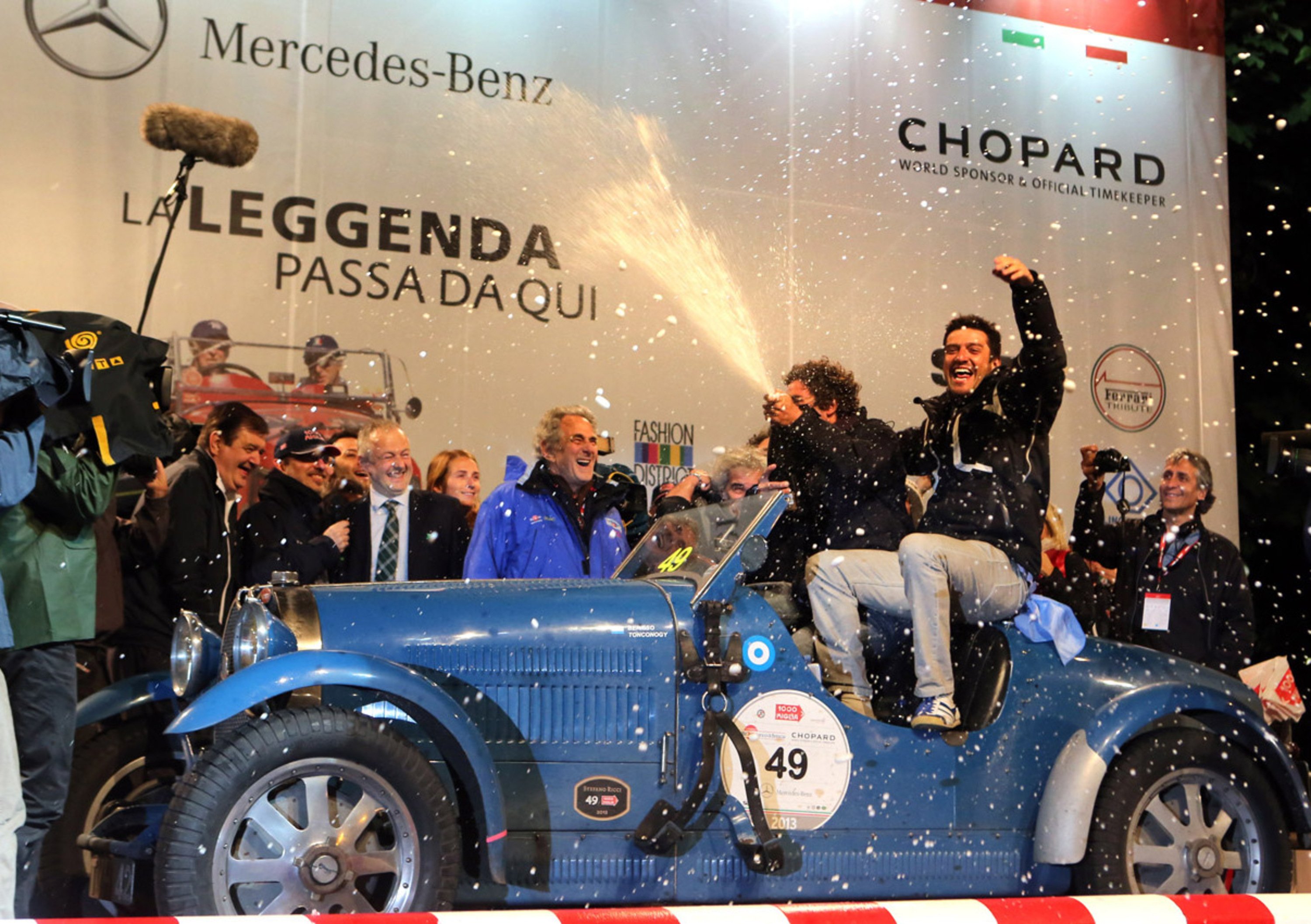 Mille Miglia 2013: premiata la coppia Tonconogy e Berisso