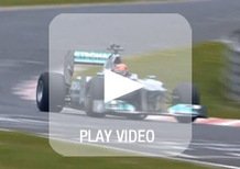 Schumacher al Nürburgring con la Mercedes F1. Ma il record resta alla Porsche