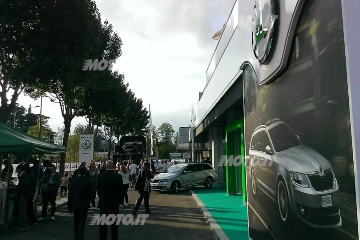 All'Autovega di Vicenza la nuova Corporate Identity Skoda (3)