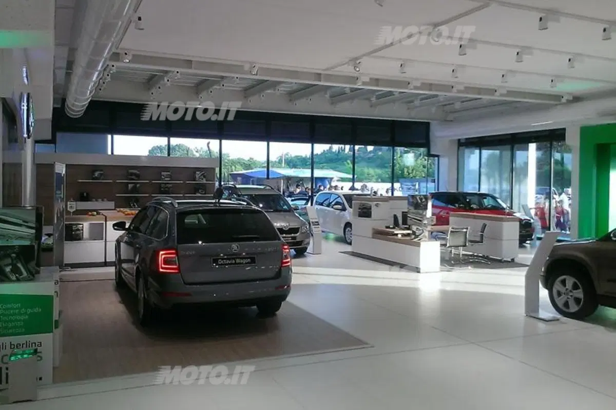All'Autovega di Vicenza la nuova Corporate Identity Skoda (10)