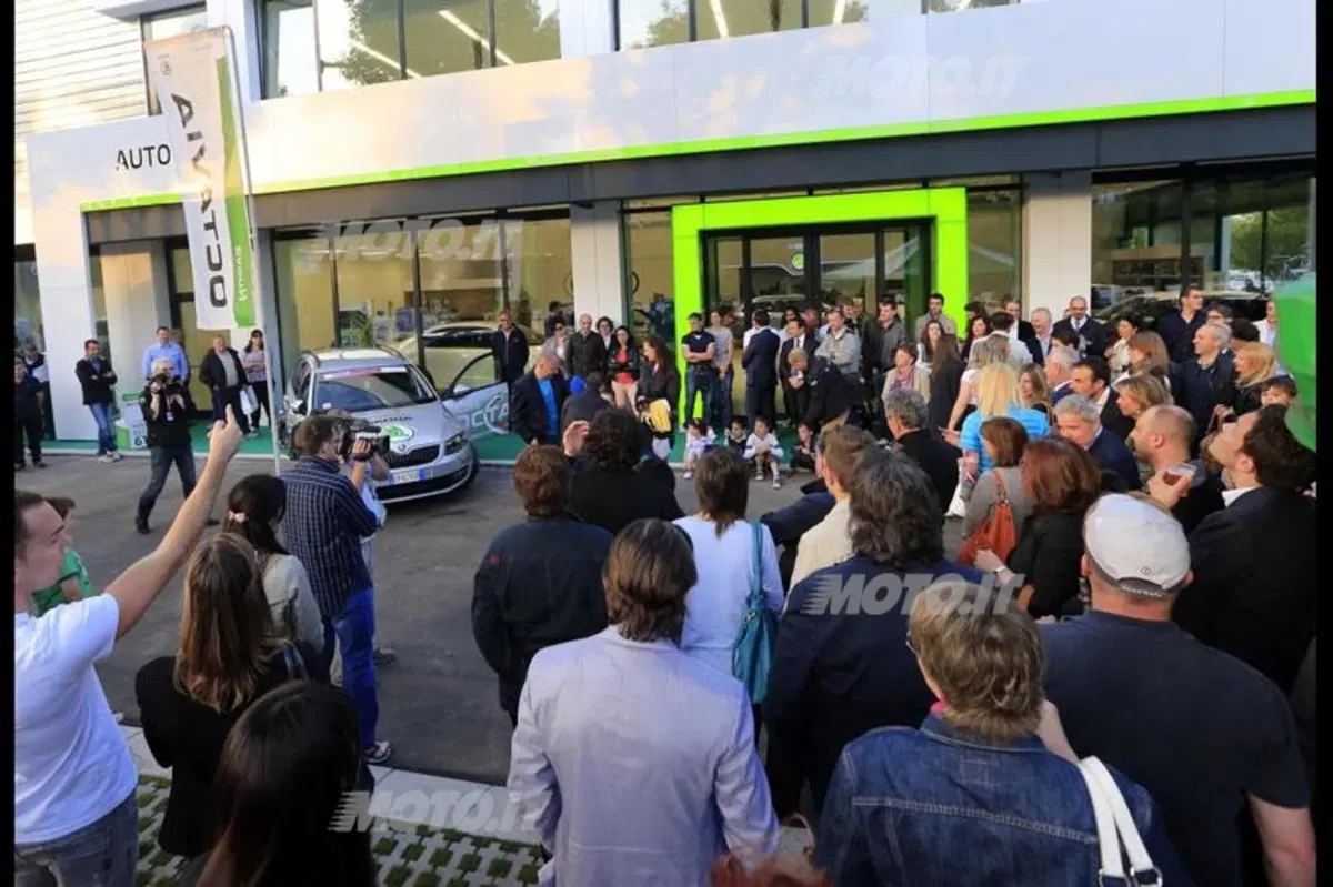 All'Autovega di Vicenza la nuova Corporate Identity Skoda (21)