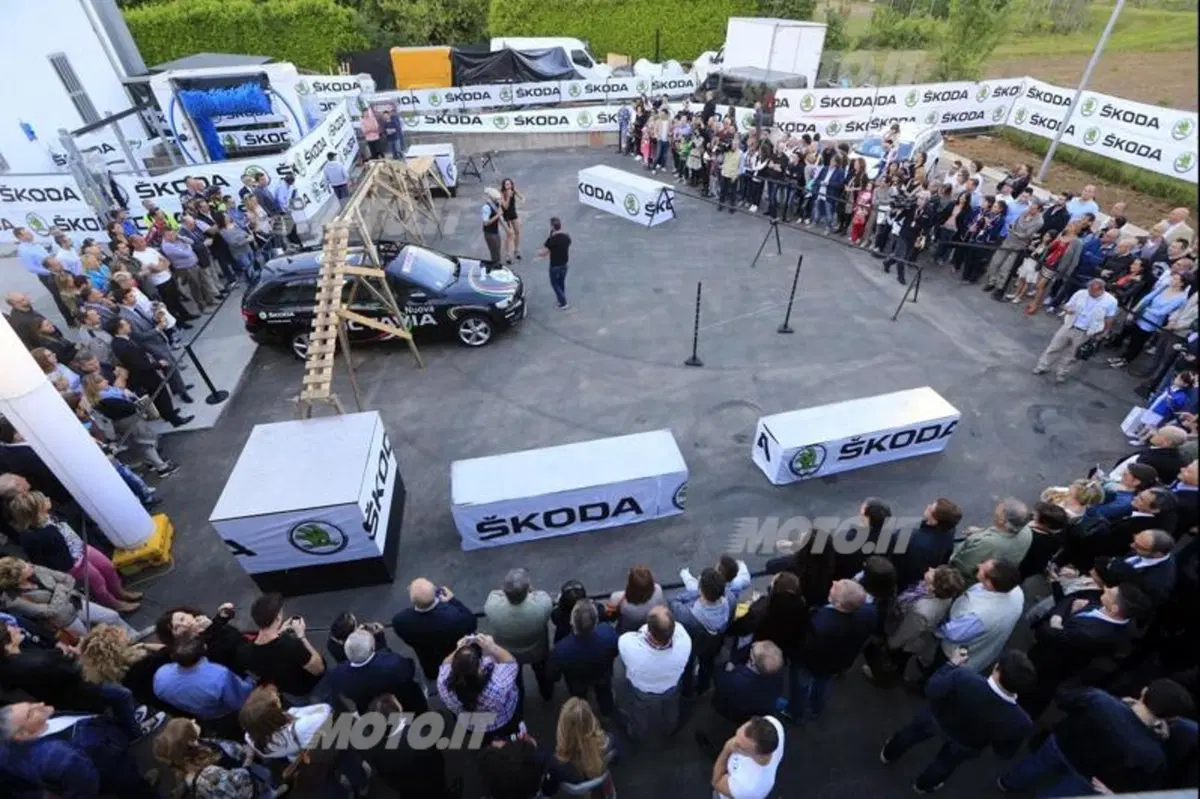 All'Autovega di Vicenza la nuova Corporate Identity Skoda (24)