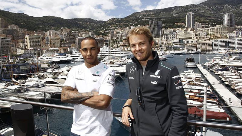 Hamilton soffre il confronto con Rosberg