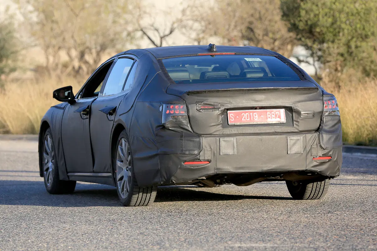 Lexus LS 2018: le foto spia della quinta generazione (10)