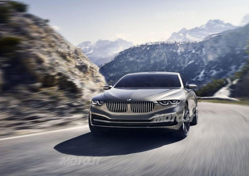 BMW Gran Lusso Coup&eacute;: svelata a Villa d&#039;Este