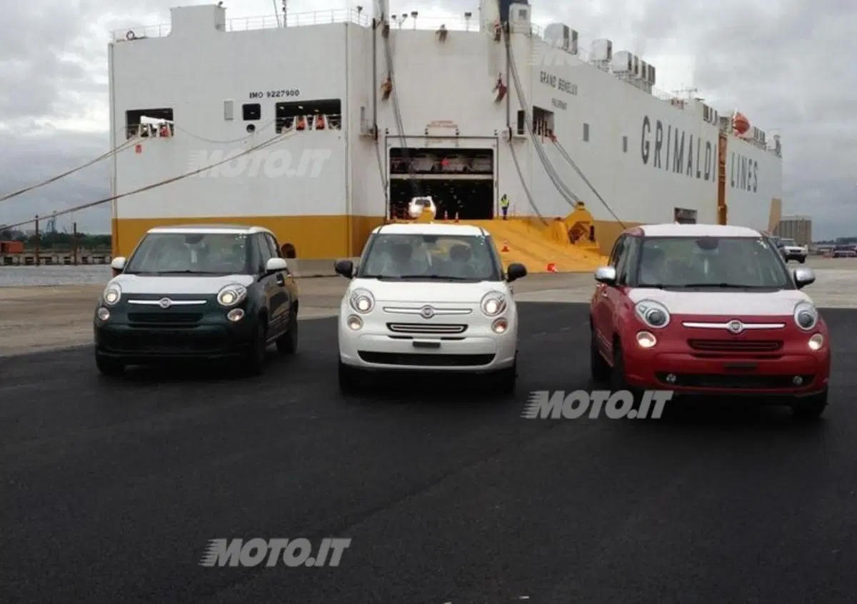 Fiat 500L: i primi 3.000 esemplari sbarcano in Nord America