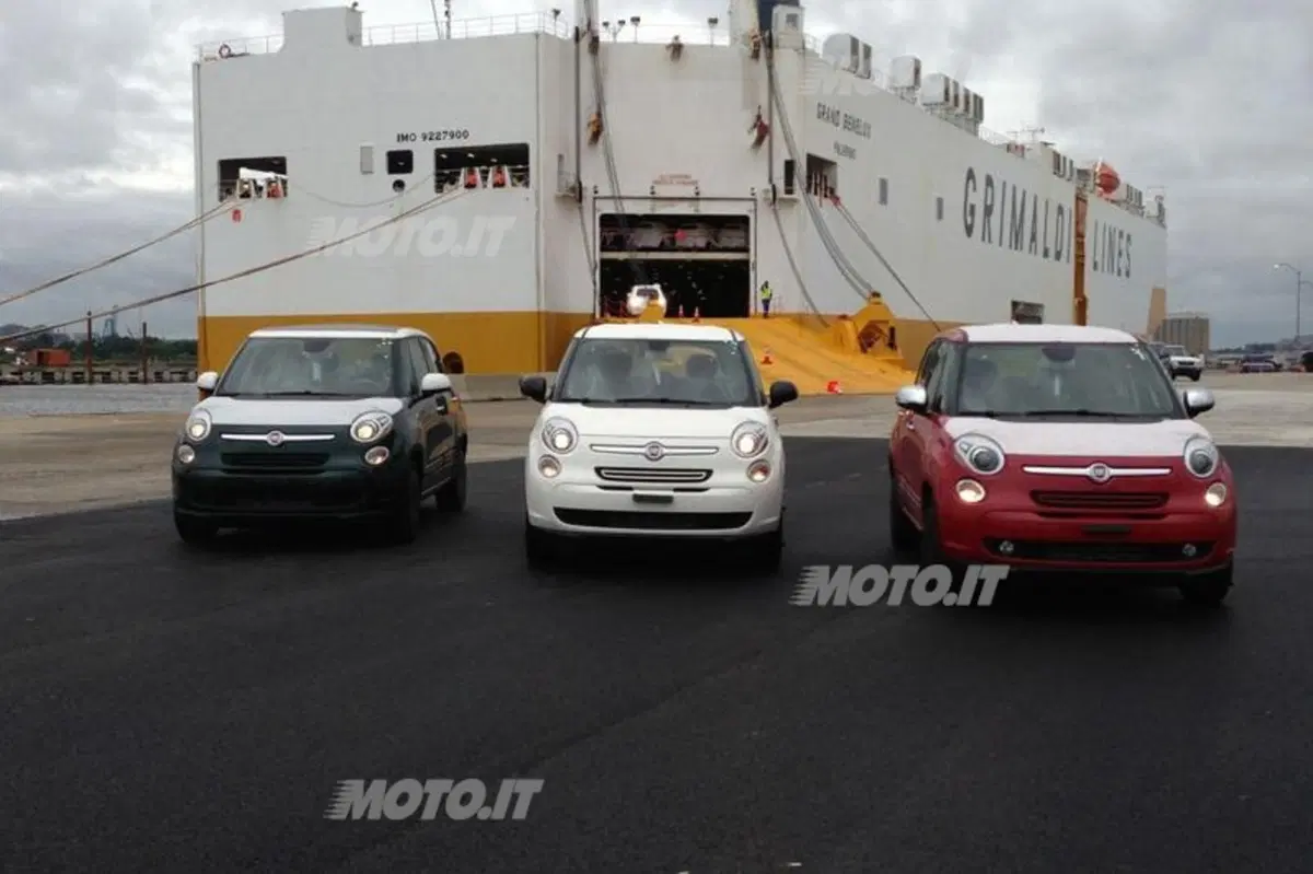 Fiat 500L: i primi 3.000 esemplari sbarcano in Nord America