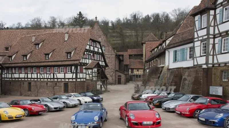 Porsche Italian Tour: anche la Parade a Cortina per festeggiare i 50 anni della 911