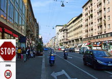 Milano: limite di 30 km/h in due nuove zone della città