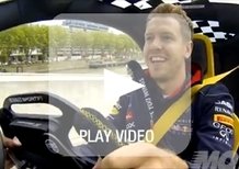 Sebastian Vettel: al volante di Renault Zoe, Twizy e Twizy F1