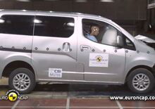 Euro NCAP: 3 stelle per Nissan Evalia