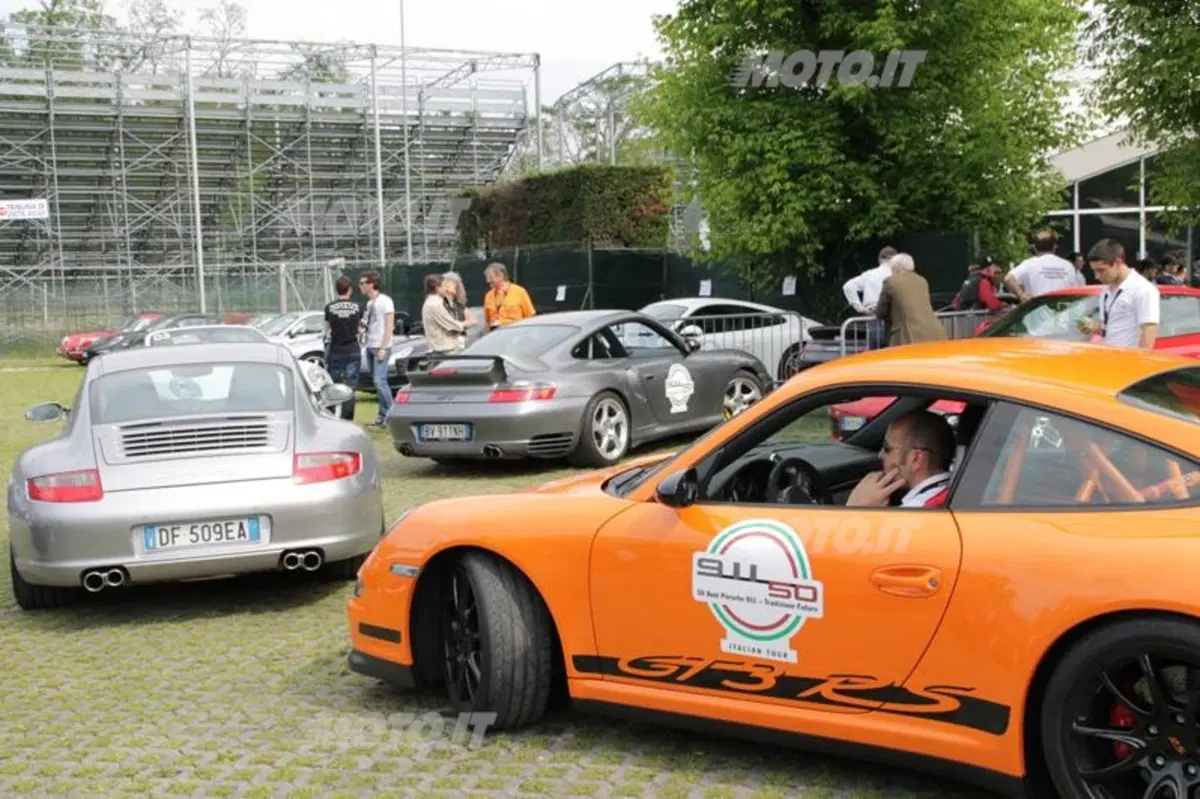 Porsche 911: 250 esemplari a Monza per festeggiare i 50 anni del modello (70)