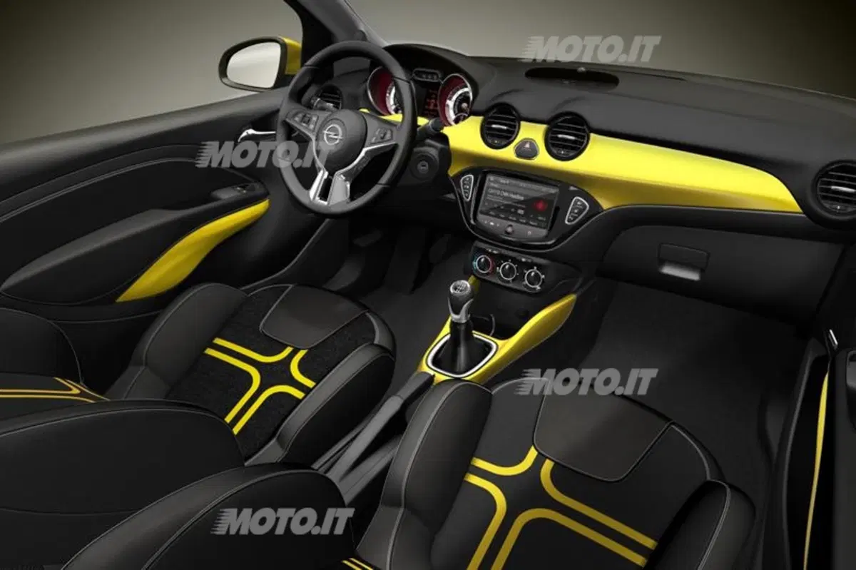 Opel Adam: premiato il design degli interni della city car tedesca (12)