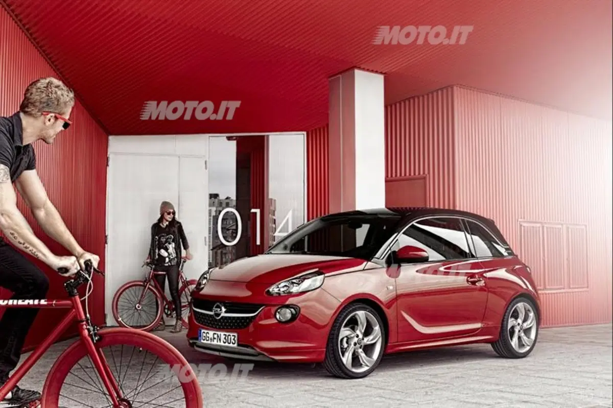 Opel Adam: premiato il design degli interni della city car tedesca (19)