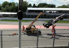 F1 GP Canada 2013: muore un commissario nel recupero della Sauber