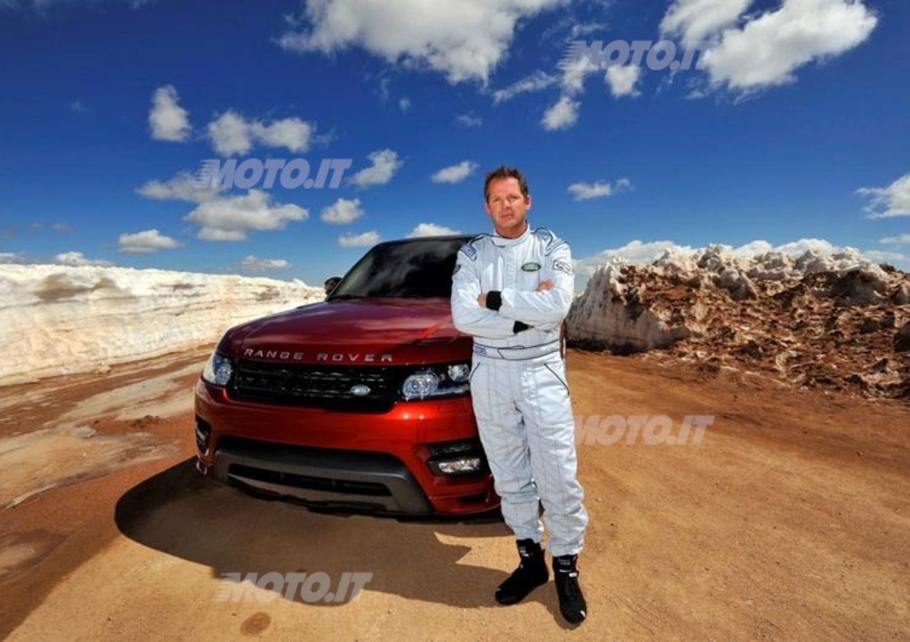 Range Rover Sport: record di velocit&agrave; alla Pikes Peak